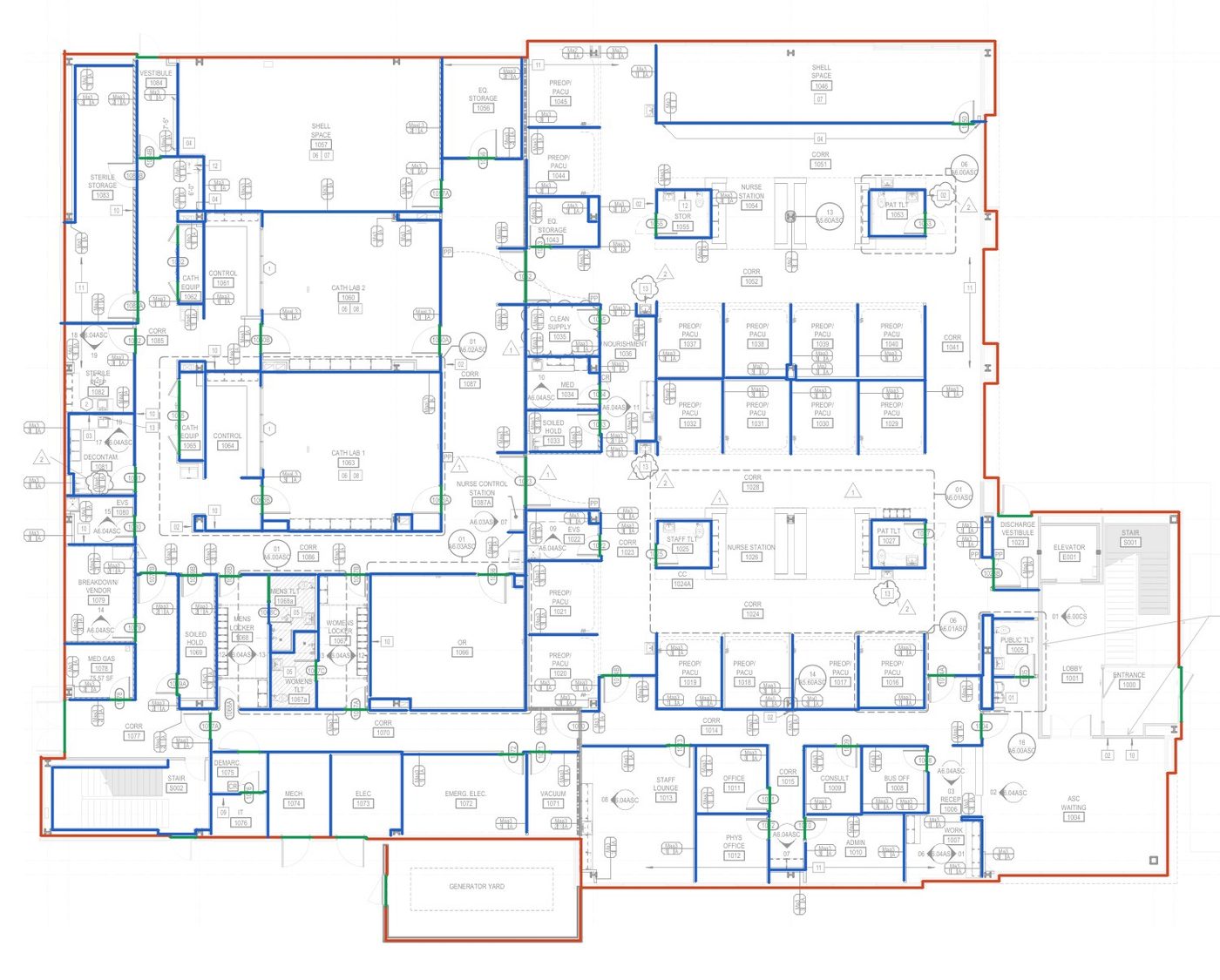 T10 · surgery center · 1/8"