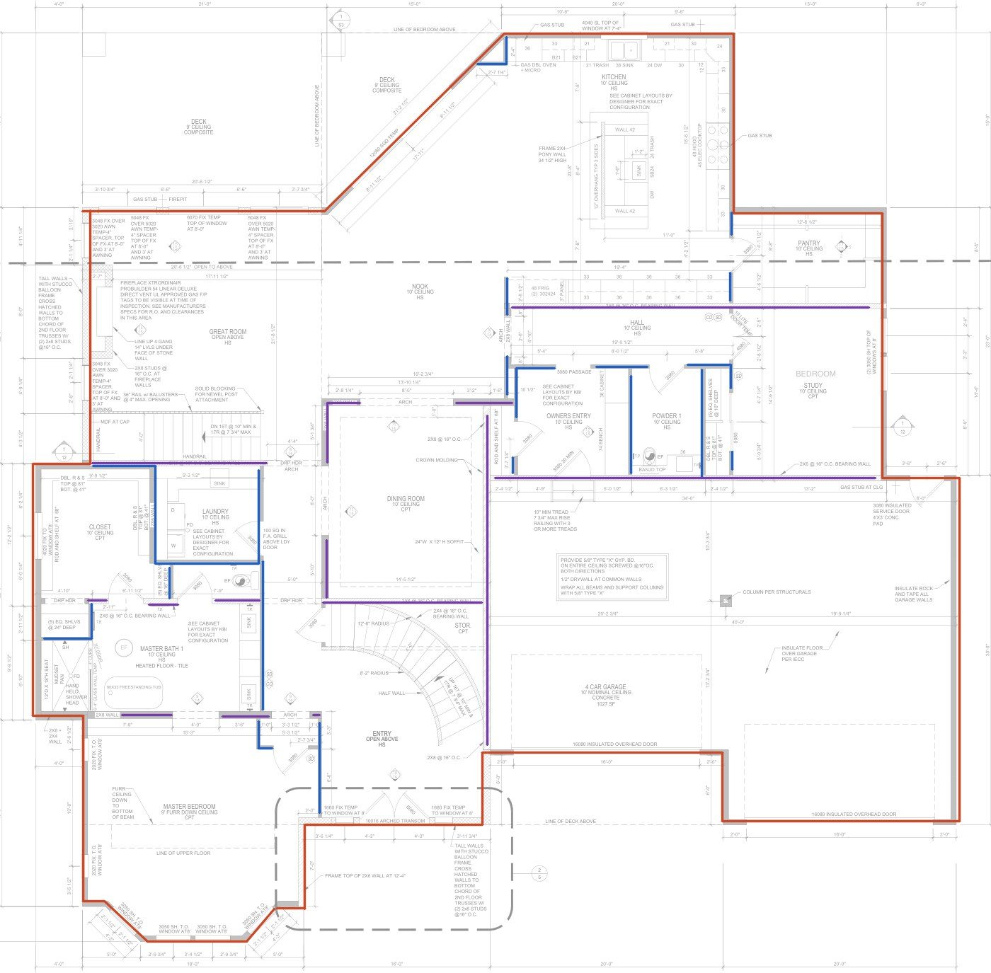 training sheet A · 1/4"