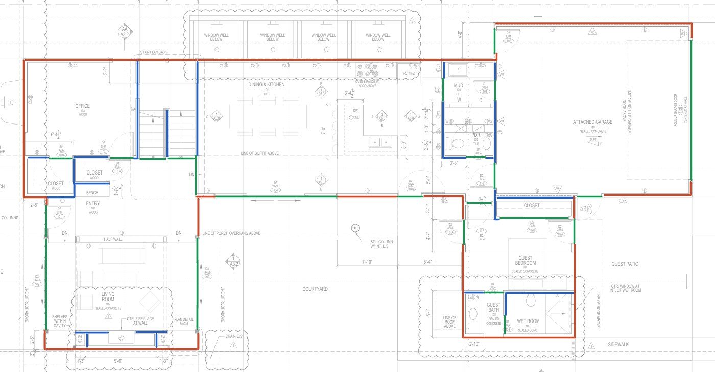 training sheet D · 1/4" · rotated 270°